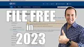 How to File Taxes for Free 2023  IRS Free File
