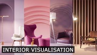 Interior 3Ds Max & Corona Render  Tutorial - Architectural Visualisation