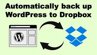 How to automatically back up your WordPress website to Dropbox easy and free