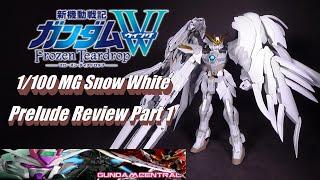 1100 MG Wing Zero Snow White Prelude ReviewSuper Nova Part 1
