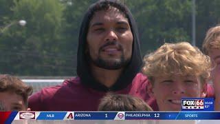 James Conner returns home to hosts third annual football camp in Erie