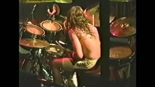 Nick Menza Drums Cam - Megadeth - The Conjuring Live At NEC Centre Birmingham UK 10-13-90 HD