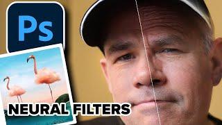 New AI Powered Neural Filters in Photoshop 2021 how to get best results.