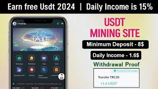 tronai.Vip  Usdt Earning Site TodayNew Usdt Mining App Usdt Investment Site 2024Earn Usdt site