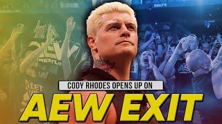 Cody Rhodes Opens Up On AEW Exit WWE Return  ROH Promised “More Care & Consistent Creative”