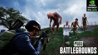  Zombies In PUBG PC  New Taego Gameplay Ultra Graphics