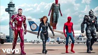 CJ - Whoopty Robert Cristian & ERS Remix  Captain America Civil War Airport Battle Scene