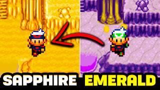 ALL VERSION Differences in Pokemon Ruby Sapphire & Emerald You Missed