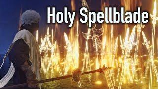 Holy Spellblade  Golden Order Incantation & Sacred Infused Weapon Build  Elden Ring PVP Invasions