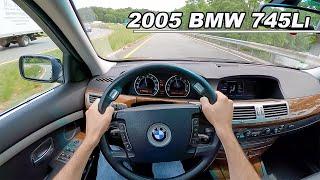 2005 BMW 745Li - The Ugly Bargain 7 Series You NEED to Drive POV Binaural Audio