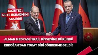 Cumhurbaşkanı Erdoğandan Alman Medyasına Çok Konuşulacak İsrail Göndermesi