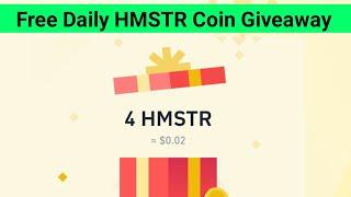 Claim 4 HMSTR Crypto Box Giveaway  Binance Red Packet Code Today  Red Packet Code in Binance