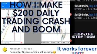 How to trade crash and boom successfully without loss.Crash and boom strategy Best strategy forex.