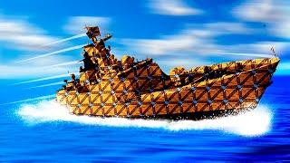 Forts But With ACTUAL Floating Battleships