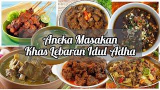 17 Menu Masakan Khas Lebaran Idul Adha terfavorit enak dan sedaap.