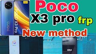 Poco x3 pro frp bypass miui 13poco frp  bypass android 13 poco x3 google account bypass new method