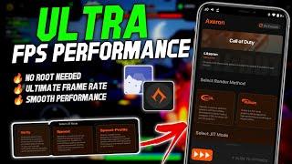 Max 90 - 120 FPS  Enable Ultra Fps Performance  Stable Fps & Performance  No Root