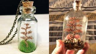 How I Make The Wire Tree In A Bottle