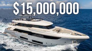 $15000000 Custom Line Navetta 33 Super Yacht Tour