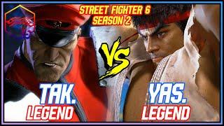 SF6 ▰ TAK.  M.BISON  VS YAS  RYU   ▰ Street Fighter 6