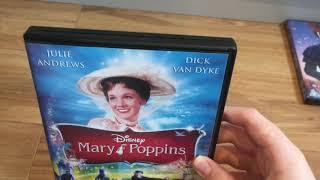 Mary Poppins And Mary Poppins Returns UK DVD Unboxing