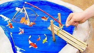 Diy Tractor With Trailers  DIY how to Catch Many Fish In The Lake  Fishing Exciting