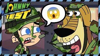 Black & White & Johnny All Over  Johnny Test  Full Episodes  Cartoons for Kids