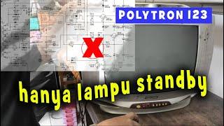 POLYTRON 123 hanya lampu standby