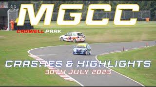 MGCC - Cadwell Park Crashes & Highlights - 30th July 2023