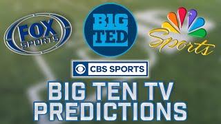 Big Ten FOX CBS NBC TV Predictions  Which teams will be playing on the B1G stage in 2024?