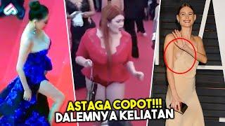 TALI GAUN COPOT HINGGA ROK MELOROT Inilah 10 Kejadian Paling Memalukan Artis di Karpet Merah