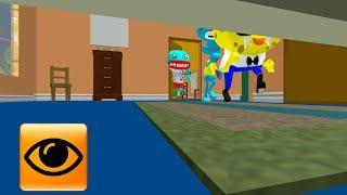 Plankton Gang Secret Sponges Neighbor Escape 3D  Level 13 Gameplay