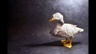 Origami duck by Katsuta Kyohei