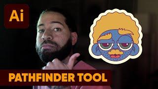 How to use the Pathfinder tool in Adobe Illustrator