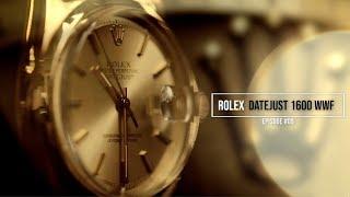 Une vie de montre Rolex Datejust WWF - LArtisan du Temps