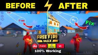Free Fire Max High Ping & Lag Program Solution 100% Working Trick  FF Game Lag Fix  Hindi 2024