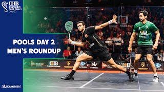 Squash CIB PSA World Tour Finals 21-22 - Mens Pools Day 2 Roundup