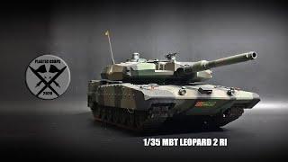 MBT Leopard 2 RI Kavaleri TNI AD l miniatur 135 Leopard 2 RI