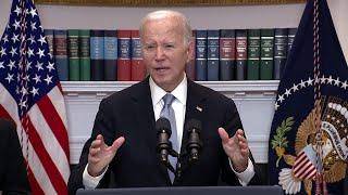 President Biden speaks after receiving briefing on former President Trump shooting