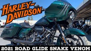 2021 Road Glide Snake Venom Harley Davidson Road Glide Special 114 Cubic Inch Snake Venom Black