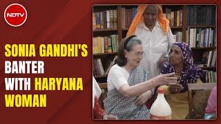 Look For A Suitable Girl For Rahul Gandhi Sonia Gandhi Says To A Haryana Woman