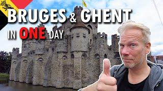 BRUGES and GHENT in ONE Day  Guide to Belgiums Medieval Towns