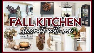 FALL KITCHEN DECORATE WITH ME 2024  KITCHEN DECORATING IDEAS