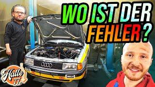 FEHLERSUCHE am Audi 80 mit Patrick