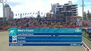 CG2018 Lawn Bowls - Mens Fours Final - Scotland vs Australia