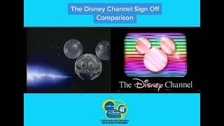 The Disney Channel Sign Off Bumper Comparison - Disney Channel’s 40th Birthday and Anniversary