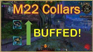 Neverwinter Collars buffed in M22