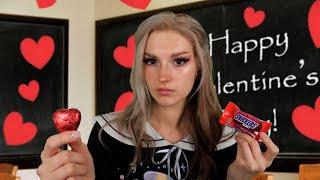 ASMR Rude Classmate Prepares You for Valentines Day