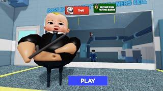 BOSS BABY BARRYS PRISON RUN Obby New Update - Roblox All Bosses Battle FULL GAME #roblox