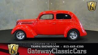 Stock #650 TPA 1937 Ford Slantback 350 CID Chevy V8 3 Speed Automatic